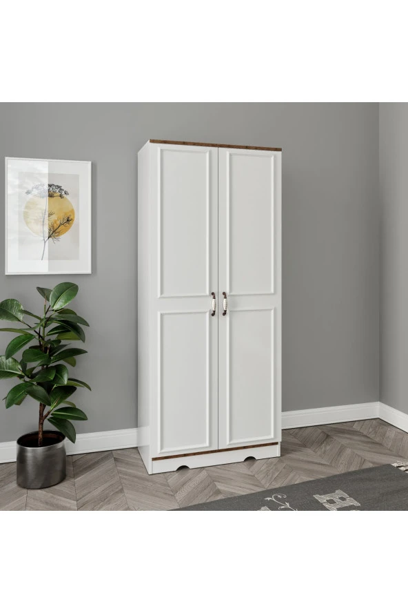 KZNMOB HOME Kartopu Modüler Country Portmanto, Vestiyer, Ayakkabılık - Tamamı 1. Kalite Mdf - 3