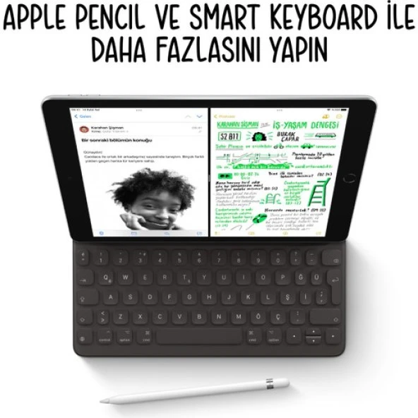 Apple iPad (9. Nesil) Wi-Fi + Cellular 64 GB MK493TU/A - Silver - 6