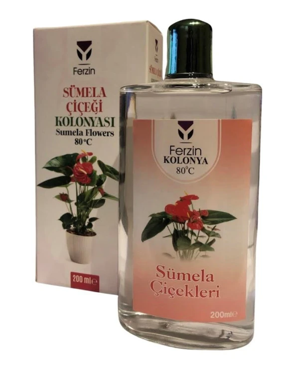 Ferzin Sümela Çiçeği Kolonyası 200 Ml Cam Şişe 8682815012113