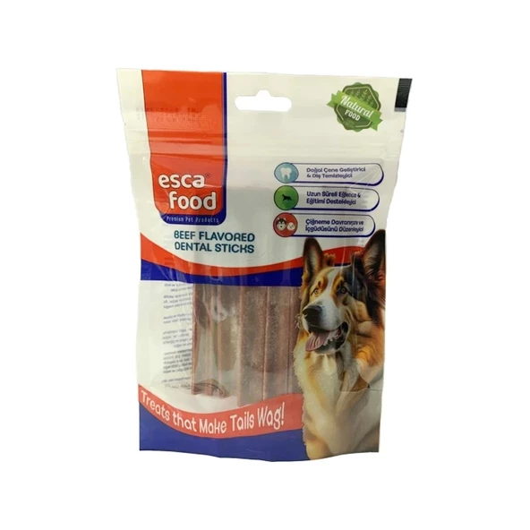 Esca Dana Etli Aromalı Dental Çubuk Köpek Ödülü 100 Gr