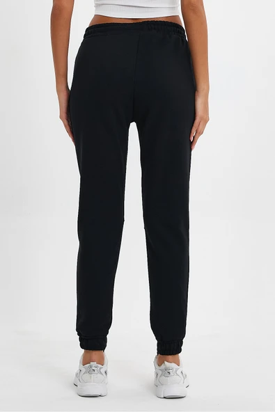 Kadın 3 İplik Kalın Rahat Kalıp Eşofman Altı spr24ea96 - Resim 8