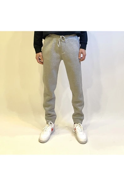 Erkek İçi Polarlı 3 iplik Kalın Eşofman Altı SPR24EA76 - Resim 8