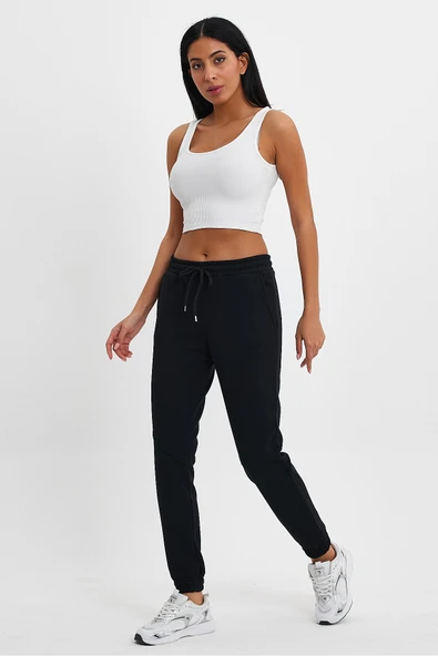 Kadın 3 İplik Kalın Rahat Kalıp Eşofman Altı spr24ea96 ürün görseli