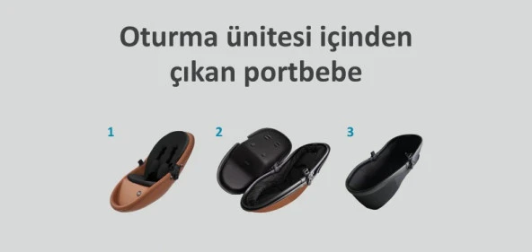 Quard Aura Trio Travel Sistem Bebek Arabası - 9