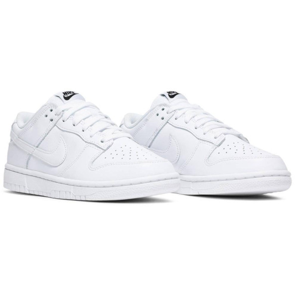 Nike Dunk Low Low Triple White Unisex Günlük Spor Ayakkabı DD1503 109 - 3