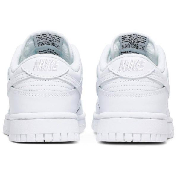 Nike Dunk Low Low Triple White Unisex Günlük Spor Ayakkabı DD1503 109 - 4