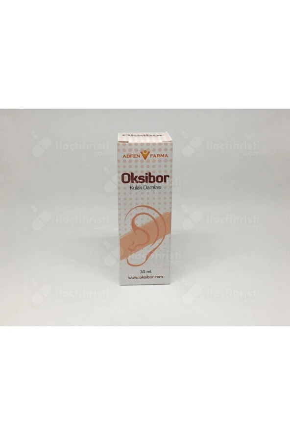 ABFEN FARMA Oksibor Kulak Damlası 30 Ml.