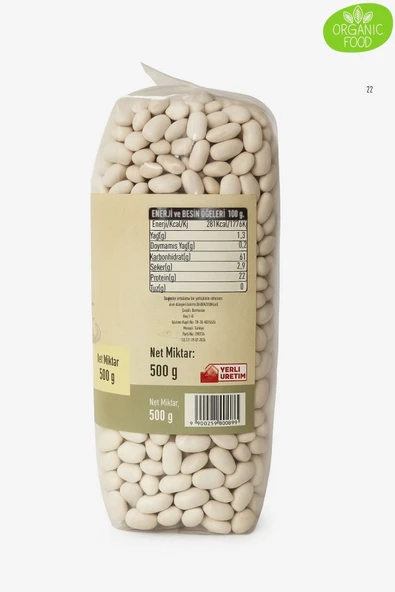 Organik Kuru Fasulye 500 gr - 2
