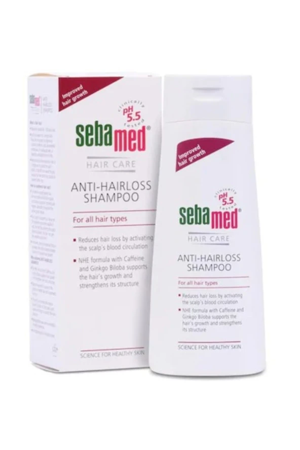 SEBAMED Anti-Hairloss Saç Dökülmesine Karşı Şampuanı 400Ml