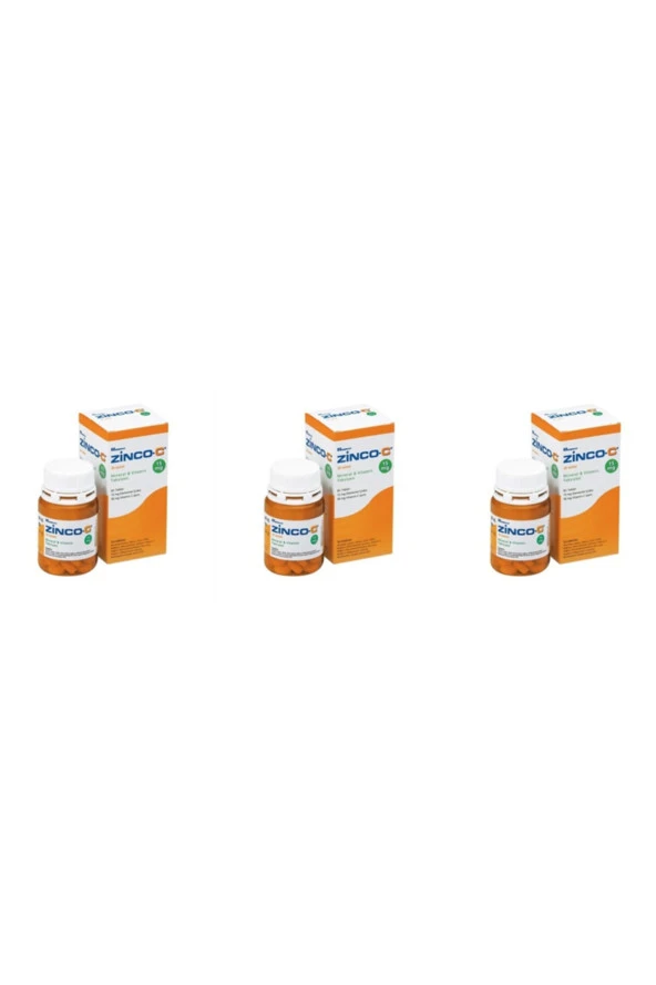 Zinco-c 15 Mg 30 Tablet 3 Kutu