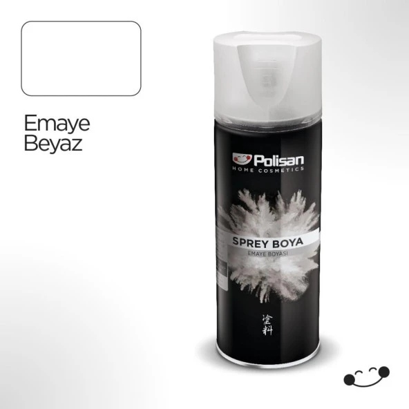 Polisan Özel Amaçlı Emaye Beyaz Sprey Boya 400 ml