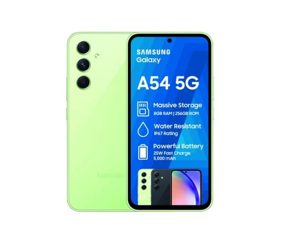 Samsung Galaxy A54 8 GB Ram 256 GB Yeşil (Samsung Türkiye Garantili)