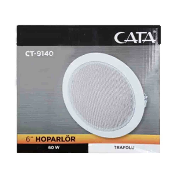 Cata CT-9140 60W 6inç Balanstlı Trafolu Hoparlör - 2