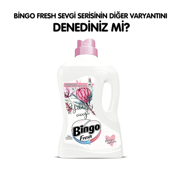 Bingo Fresh Yüzey Temizleyici 2,5 lt Manolya Ekonomi Paketi 4'lü - 5
