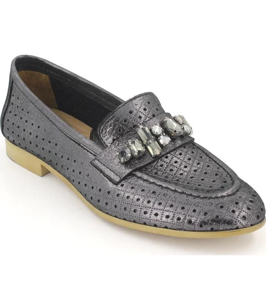 Venüs 1910201y Kadın Hakiki Deri Taş İşlemeli Casual Ayakkabı1910201y 4080