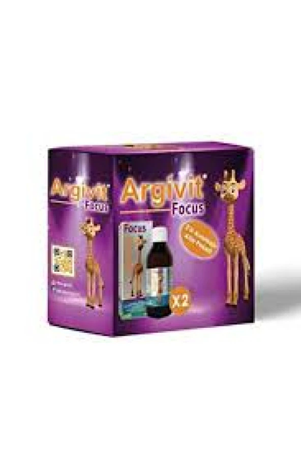 Argivit Focus Avantajlı Aile Paketi ( 2 Adet X 150 Ml) Şurup