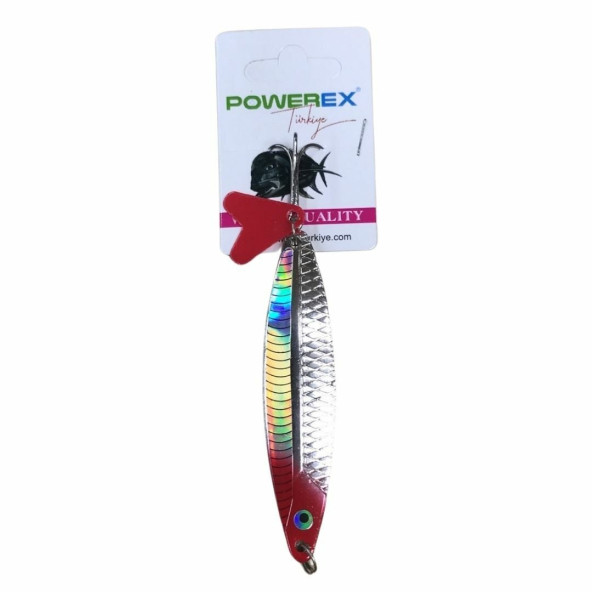 Turna Kaşığı Powerex Striker x Lüfer Palamut Turna Çinekop 18 Gr. 8 Cm. 6393 Metal Kaşık Sahte Yem