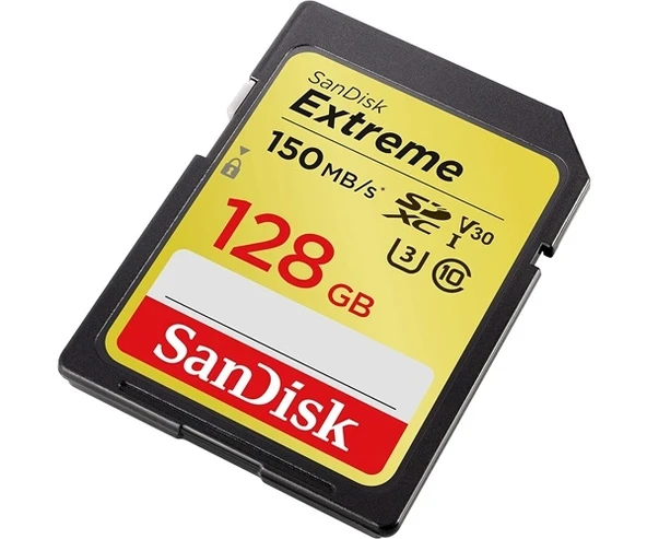 Sandisk 128GB Extreme SDXC Card 150MB/s V30 UHS-I U3 Hafıza Kartı SDSDXV5-128G-GNCIN - 3