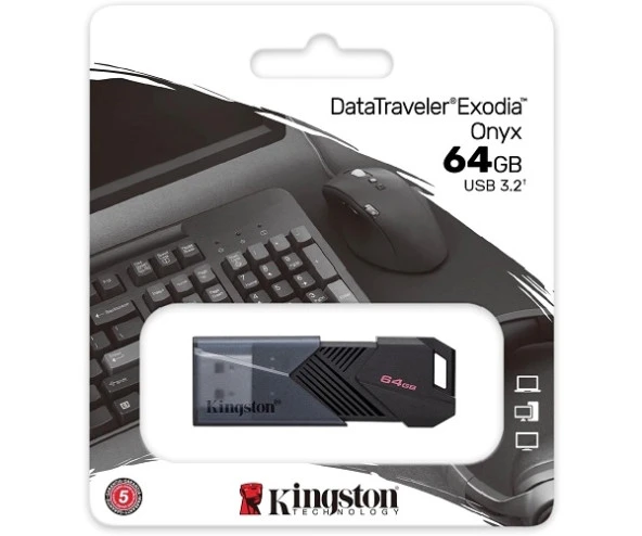 Kingston 64GB Data Traveler Exodia Usb 3.2 Bellek DTXON/64GB