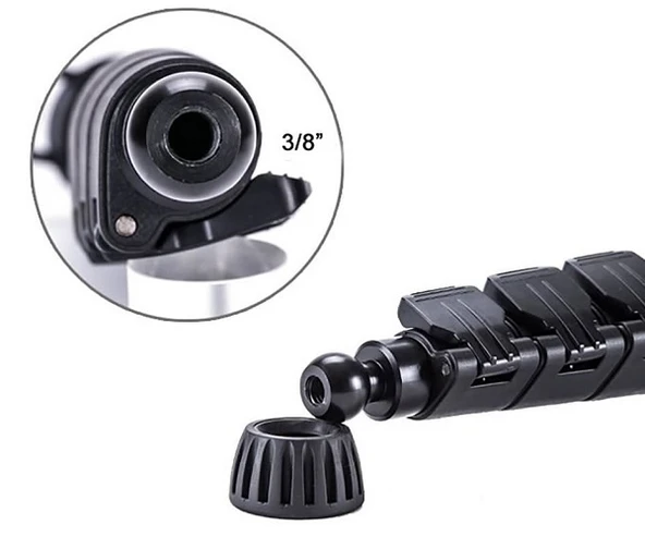 Yunteng VCT-558 Profesyonel Monopod Hidrolik Kafa - 3