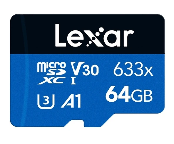 Lexar 64GB 633x 100Mb/s C10 A1 V30 U3 Micro SD Hafıza Kartı - 2