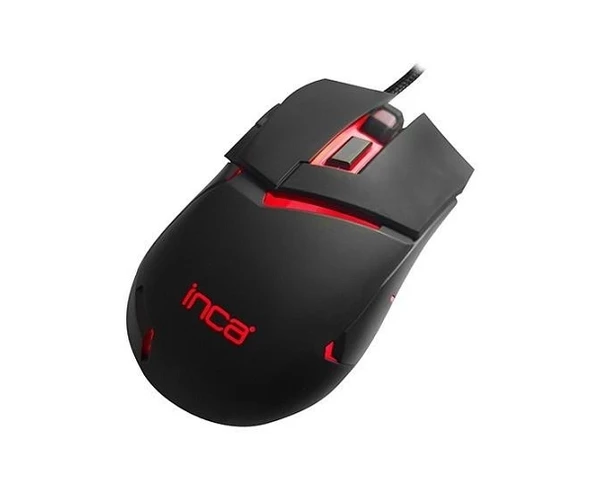 İnca IKG-448 Q Türkçe USB Siyah Raınbow Efect Mekanik Hisli Klavye Mouse - 3