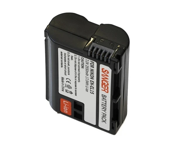 Sanger EN-EL15 Nikon Uyumlu Batarya - Resim 2