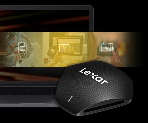 Lexar RW500URB Multi USB 3.1 SD-MicroSD-CF Type-C 3-in-1 Kart Okuyucu - 5