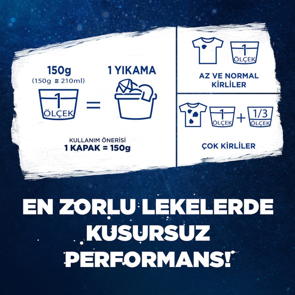 Omo Matik Active Oxygen Toz Çamaşır Deterjanı Beyazlar İçin 9 Kg - 5