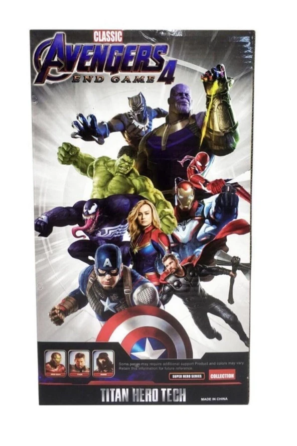 Avengers Age Of Ultron Iron Man Demir 30 Cm Işıklı Sesli Adam Büyük Boy Oyuncak - 3