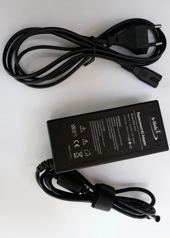 S-Link 16V 3.75A 65W NOTEBOOK ADAPTÖRÜ 65W-SY01