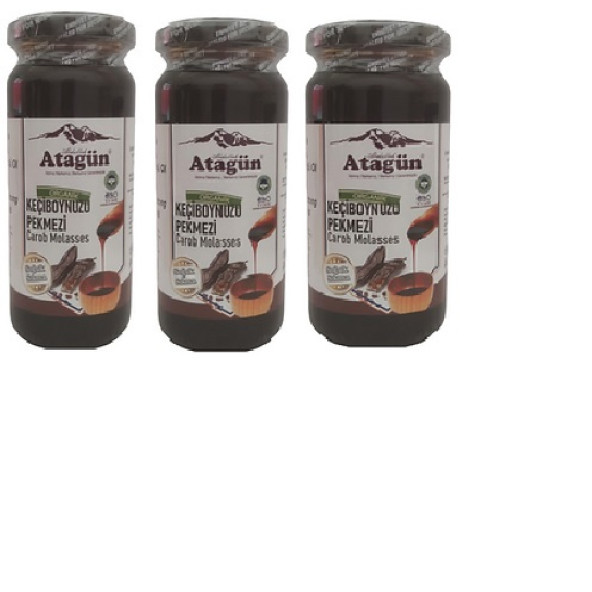 ORGANİK KEÇİBOYNUZU PEKMEZİ 300 GR 3'LÜ SET