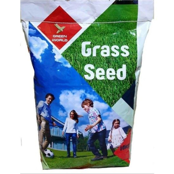 Grass Seed 7 Li Karışım Dayanıklı Çim Tohumu 10 kg