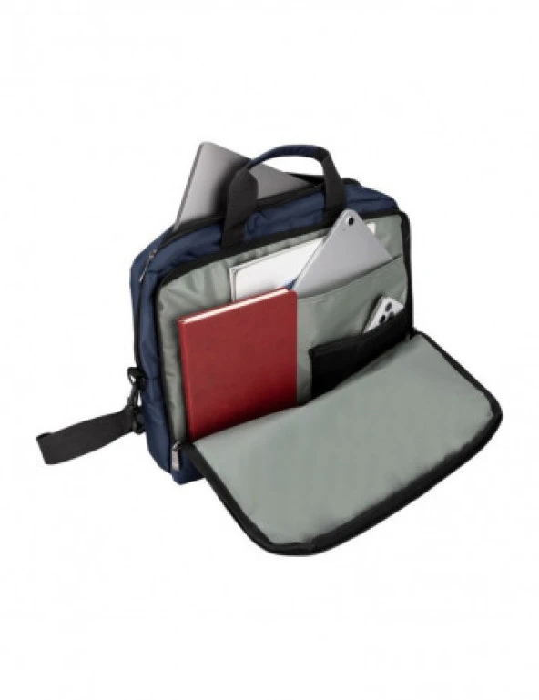 PLM SIENNA 15.6" NOTEBOOK SIRT ÇANTASI LACIVERT - 4