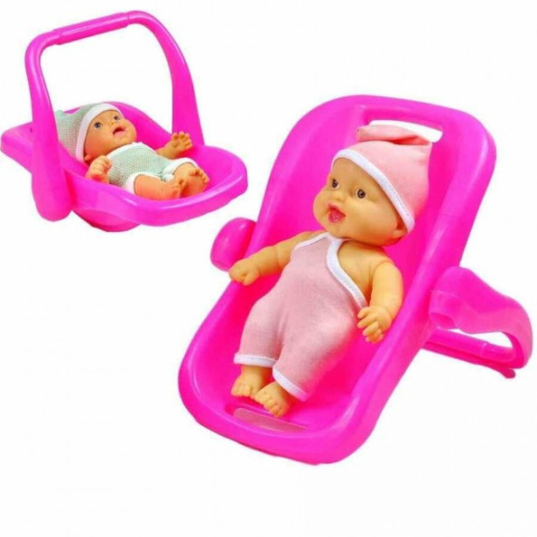 Pusetli Et Bebek ve Anakucağı Bebeğim 2'li Set - 6