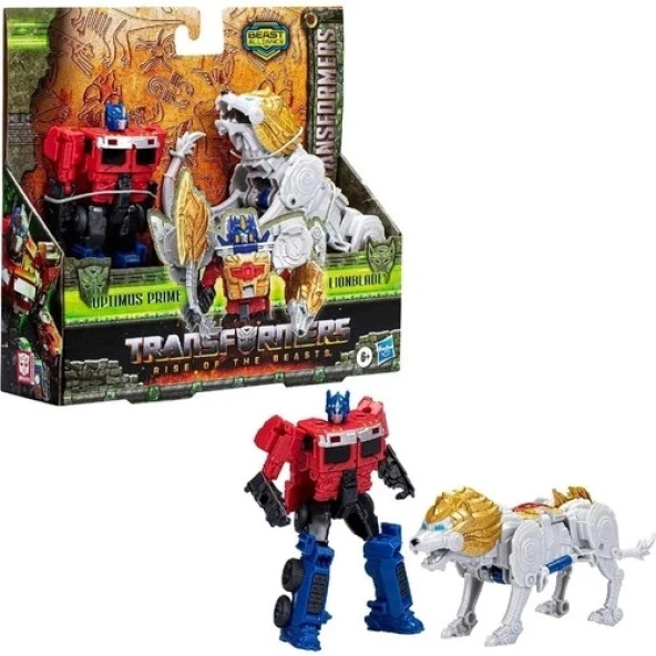 Transformers Rise Of The Beats Optimus Primel Lionblade F4622