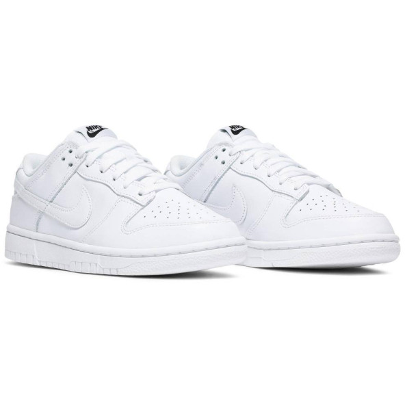 Nike Dunk Low Low Triple White Unisex Günlük Spor Ayakkabı DD1503 109 - 3