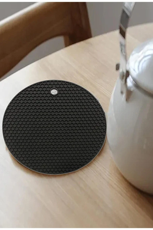 Yanmaz Silikon Nihale Yuvarlak Petek Dokulu Nihale Kalburabastı Esnek Nihale - 4