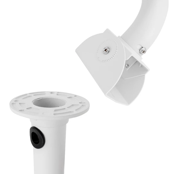 Ayt Powermaster 17 Cm L Bullet Kamera Ayağı  Güvenlik Kamerası Ayağı Metal Duvar Montaj Aparatı - 2