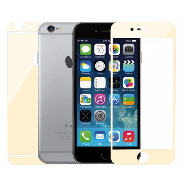 Bufalo iPhone 6 / 6s Aynalı ÖN+ARKA Cam Ekran Koruyucu - 2