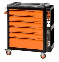 Retta 245 Parça 6 Çekmeceli Dolu Takım Arabası (Panolu) - RTY6205