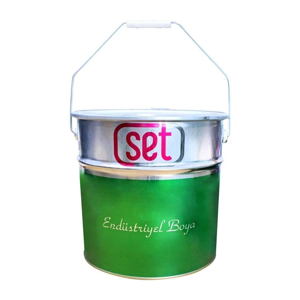 Set Endüstriyel Boya Parlak Boncuk Mavi RAL5017 15 Kg *