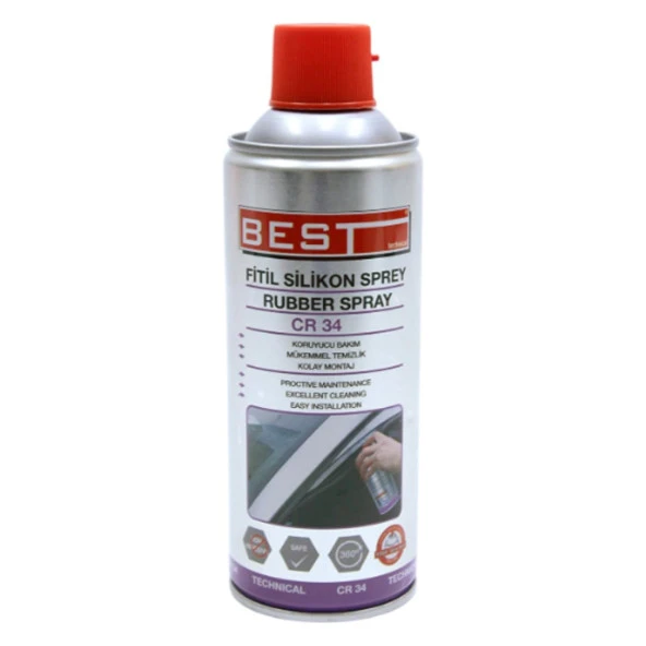 Best CR-34 Kapı Fitili Silikon Sprey Donma Önleyici 400 ml