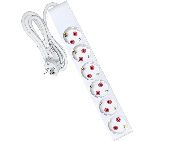 Ayka 6 Lı 5 Metrelik Topraklı Ara Kablosu