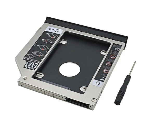 Qport Q-HDK9 9.5Mm Sata Notebook Hdd/Ssd Uyumlu Çevirici Yuva - 2