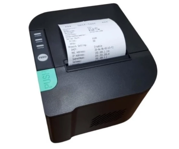 Posiness R301 Termal Usb + Ethernet Siyah 80mm Fiş Yazıcı