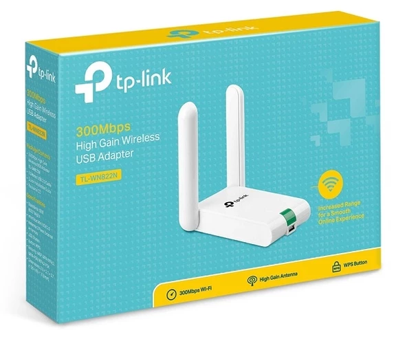 Tp-Link TL-WN822N N Serisi 300Mbps USB Adaptör - 6