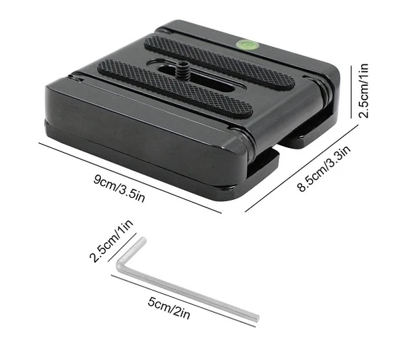 Tripod için Z Plate Pan & Tilt Flex Head Z Kafa Kamera Standı - 6