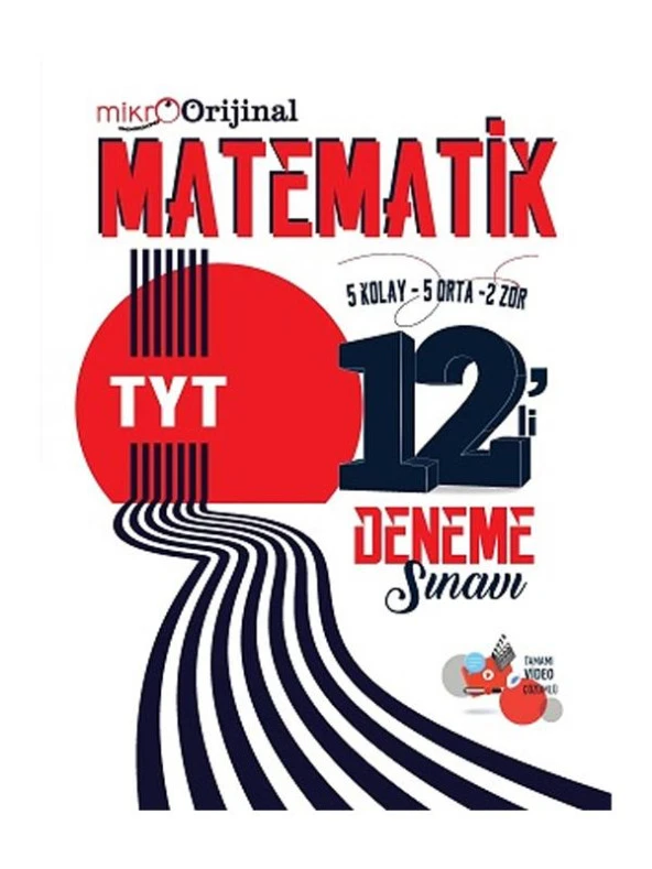 Orijinal TYT Orijinal Matematik 12 li Deneme Sınavı Orijinal Yayınları