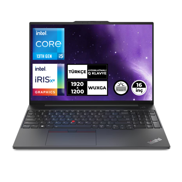 LENOVO ThinkPad E16 Gen 1 i5-1335U 16GB 512GB SSD 16" WUXGA Freedos 21JN00BCTX